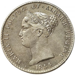 Portugal, Maria II, 1000 Reis 1844