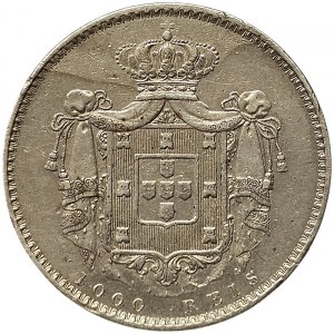 Portugal, Maria II, 1000 Reis 1844