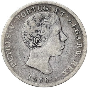 Portugalsko, Pedro V, 500 Reis 1856