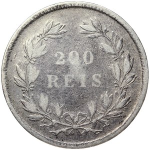 Portugalsko, Ludwig I, 200 Reis 1862