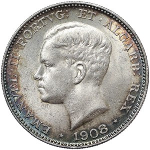 Portugal, Emanuel II, 500 Reis 1908