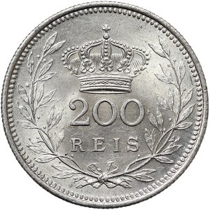 Portugal, Emanuel II, 200 Reis 1909
