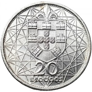 Portugal, 20 Escudos 1966