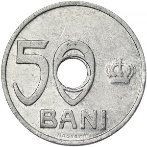 Romania, Ferdinand I, 50 Bani 1921
