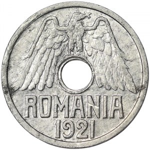Romania, Ferdinand I, 50 Bani 1921