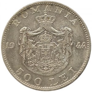 Romania, Mihai I, 500 Lei 1944, Bucharest