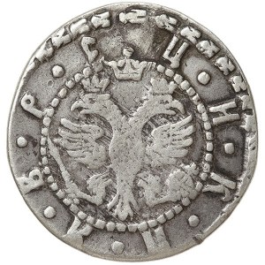 Russia, Peter I, Grivna (10 Kopeks) 1705, БК Krasny (Red mint)