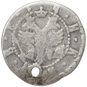 Russia, Peter I, Grivna (10 Kopeks) 1705, БК Krasny (Red mint)