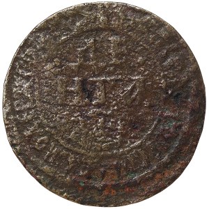 Russia, Peter I, Denga Unreadable date