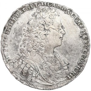 Russland, Peter II., Rubel 1728