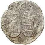 Russia, Elizabeth I, 2 Kopeks 1757, Krasny (Red mint)