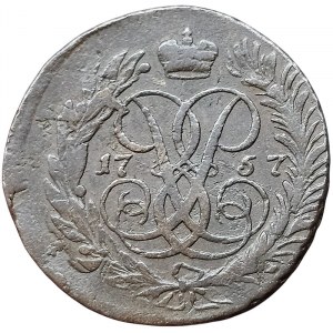 Russie, Elizabeth I, 2 Kopeks 1757