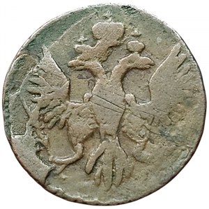 Russia, Elizabeth I, Polushka 1754, Krasny (Red mint)