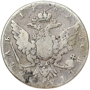 Russland, Peter III., Rubel 1762, ММД Krasny (Rote Münze)