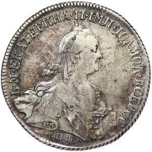 Russia, Catherine II, Rouble 1773, СПБ St. Petersburg