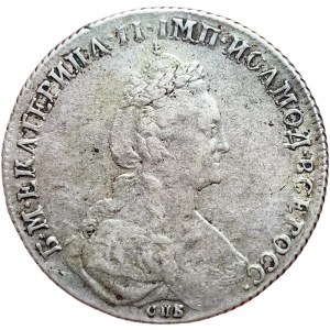Russia, Catherine II, Rouble 1779, СПБ ФЛ St. Petersburg