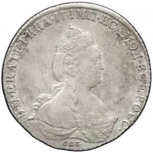 Russia, Catherine II, Rouble 1786, СПБ ЯA St. Petersburg