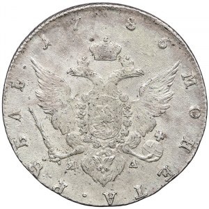 Russia, Catherine II, Rouble 1786, СПБ ЯA St. Petersburg