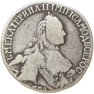 Russia, Catherine II, 20 Kopeks 1765, ММД Krasny (Red mint)