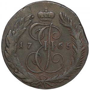 Russie, Catherine II, 5 Kopeks 1765, CM Sestroretsk