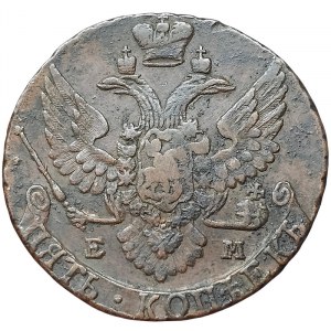 Rosja, Katarzyna II, 5 Kopeks 1794, EM Jekaterynburg