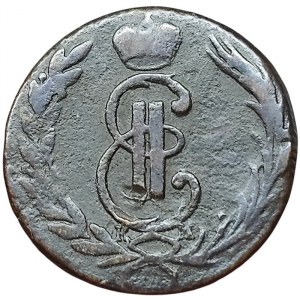 Russia, Catherine II, 1 Kopek 1771, KM Suzun