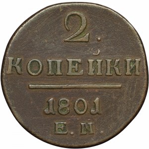 Russie, Alexander I, 2 Kopeks 1801, EM Ekaterinburg