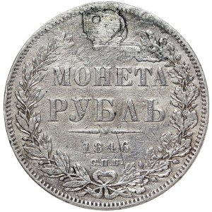 Russia, Nicholas I, Rouble 1846, СПБ ПA St. Petersburg
