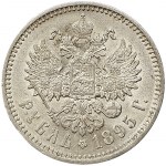 Russia, Nicholas II, Rouble 1895, АГ St. Petersburg