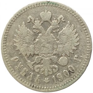 Russie, Nicolas II, Rouble 1900, ФЗ St. Petersburg