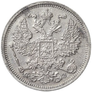 Russie, Nicolas II, 20 Kopeks 1901, СПБ ФЗ St.