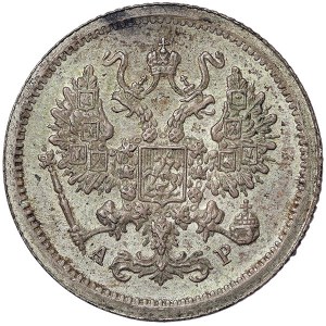 Russie, Nicolas II, 10 Kopeks 1902, СПБ AP St. Petersburg