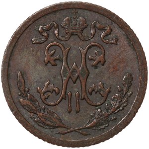 Russia, Nicholas II, 1/2 Kopek 1908, СПБ St. Petersburg