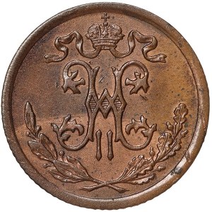 Russia, Nicholas II, 1/2 Kopek 1909, СПБ St. Petersburg