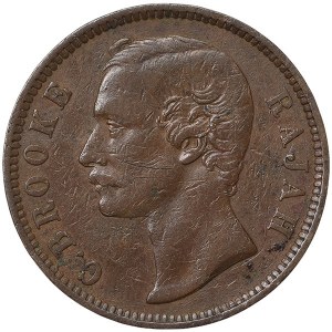 Sarawak, Charles C. Brooke Rajah, 1 Cent 1888, Heaton