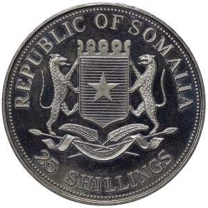 Somalia, 25 Schilling 2000