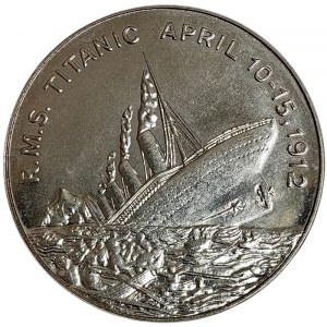 Somalia, 5 Dollars 2002