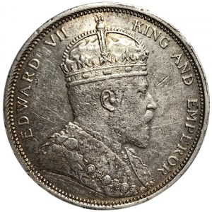 Straits Settlements, Edward VII, 1 Dollar 1904