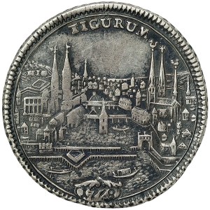Svizzera, Zurigo, 1/2 Taler 1768