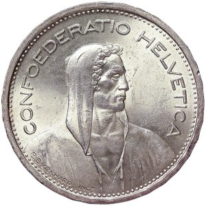 Switzerland, 5 Francs 1954, Bern