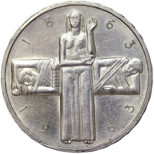 Švýcarsko, 5 franků 1963, Bern