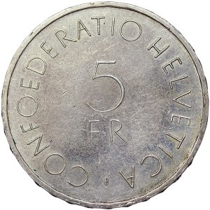 Švýcarsko, 5 franků 1963, Bern