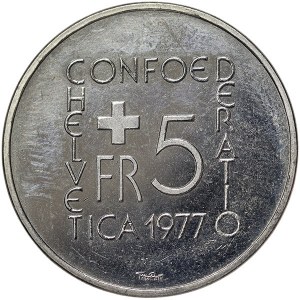 Switzerland, 5 Francs 1977, Bern