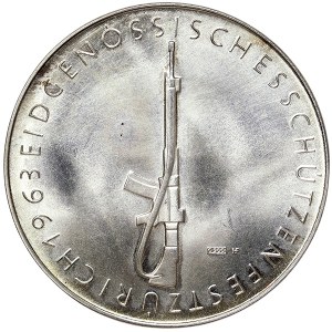 Switzerland, Medal Shooting festival in Zurich 1963