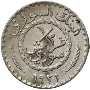 Syria, 1/2 Piastre 1921