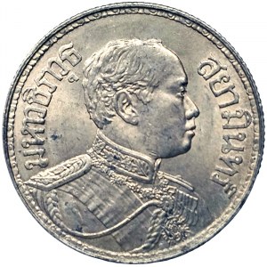 Thaïlande, Rama VI, 1 Baht BE2460 (1917)