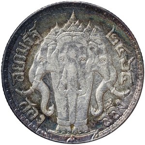 Thailand, Rama VI, 1/2 Baht BE2464 (1921)