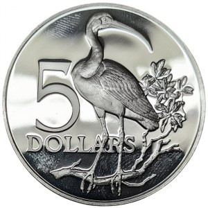 Trinidad and Tobago, 5 Dollars 1979