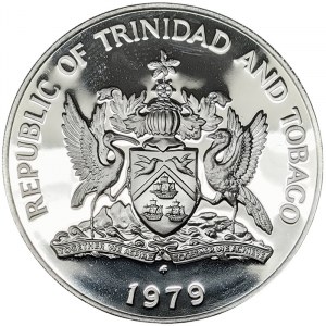 Trinidad a Tobago, 5 dolárov 1979