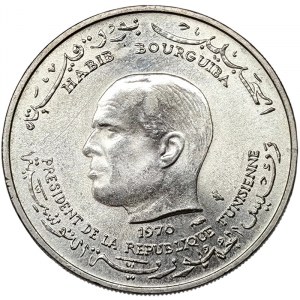 Tunisia, 1 Dinar 1970